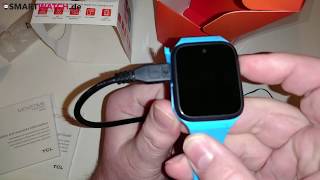 TCL Movetime Family Watch Kids MT40 Smartwatchde  Unboxing DEUTSCH [upl. by Assilaj]