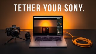 SONY IMAGING EDGE DESKTOP  How to TETHER  Sony A7iii A7Riii [upl. by Preuss863]