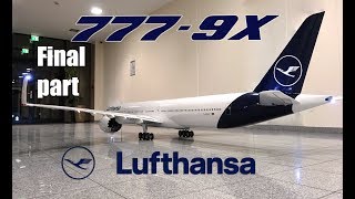 BOEING 7779X Lufthansa new liveryRC airliner build video FINAL [upl. by Gombosi]