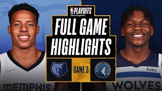 GRIZZLIES at TIMBERWOLVES  FULL GAME HIGHLIGHTS  April 21 2022 [upl. by Nek]