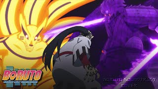 Naruto and Sasuke with the power of Otsutsuki vs Jigen  Boruto Episode Fan Animation [upl. by Sennahoj]