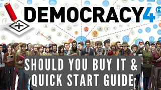 Should You Play Democracy 4  Democracy 4 Overview Quick Start Guide [upl. by Drud]