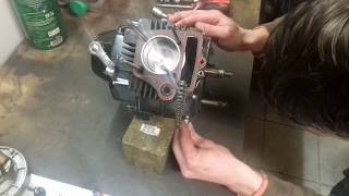 125cc pitbike engine rebuild part 3 of 3 [upl. by Just]