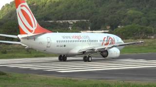 Decolando de Fernando de Noronha Gol Linhas aéreas [upl. by Nolyag901]