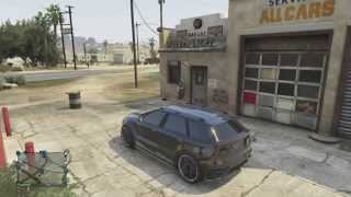 GTA 5 Five Garage Doors That Open Automatically [upl. by Annail574]