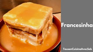 RECETTE de 🇵🇹 FRANCESINHA 🇵🇹 Tous en cuisine avec Seb [upl. by Azilef]