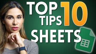 10 Google Sheets Tips You DONT Want to Miss [upl. by Yerg771]