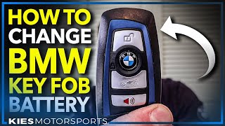 How to Change the Battery in your BMW Key FOB F30 F10 F80 335 328 etc [upl. by Retsbew]