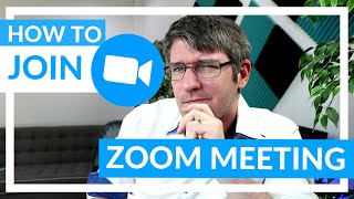 Join a Zoom Meeting [upl. by Edee]