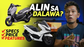 HONDA PCX 160 VS YAMAHA NMAX 155 2021 CONNECTED  SPECS PRICE FEATURES [upl. by Ecam702]