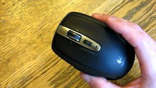 Logitech Anywhere Mouse MX amp SetPoint Review [upl. by Roderich791]