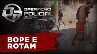 OPERAÇÃO POLICIAL  BOPE E ROTAM [upl. by Adriena975]