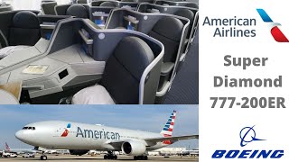 American Airlines Cabin Tour Boeing 777200ER Super Diamond [upl. by Eph]