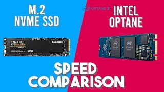 Best M2 SSD NVME Samsung 970 EVOplus vs HDD  Intel Optane Windows Startup Comparison [upl. by Kristyn770]