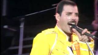 Queen  Under pressure Live at Wembley [upl. by Anileve]