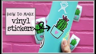 How to make Vinyl Stickers [upl. by Egroj]