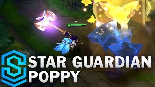 Star Guardian Poppy Skin Spotlight  League of Legends [upl. by Wildon]