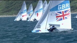 Mens Star Sailing Race 2 Full Replay  London 2012 Olympics [upl. by Yajiv717]