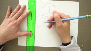 How to Draw Cubes in 2 Point Perspective [upl. by Loring938]