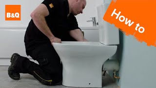 How to install a closecoupled toilet [upl. by Whitby320]