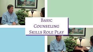 How to Do Basic Counseling Skills Role Play [upl. by Llebiram]