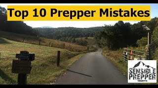 Top 10 Prepper Mistakes [upl. by Launamme]