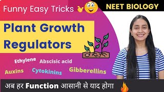 Super Easy Tricks to Learn All PLANT HORMONES Functions  NEET BIOLOGY [upl. by Lemaj774]