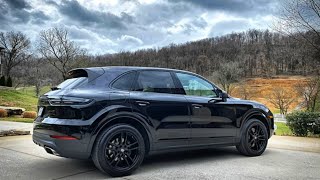 2021 Porsche Cayenne Review Yes its the Base Model [upl. by Amlez]