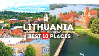 Amazing Places to Visit in Lithuania  Travel Video [upl. by Harlow]