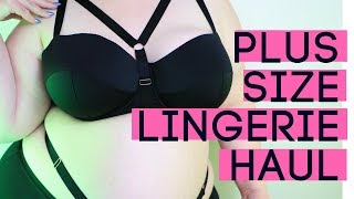 Playful Promises Plus Size Bra amp Lingerie Review  Plus Size Fashion [upl. by Idoux]