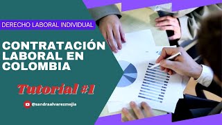 Tutorial 1 Clases de contratos laborales en Colombia [upl. by Anuahs]