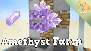 Automatic Amethyst Geode farm for Minecraft 119 [upl. by Reivaz]