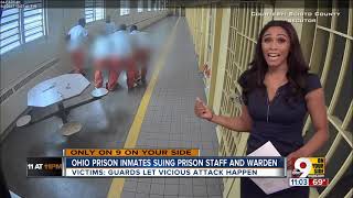 Ohio prison inmates suing prison staff warden after stabbing [upl. by Nirej435]