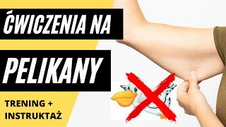 NAJLEPSZE ĆWICZENIA NA PELIKANY  SPAL TŁUSZCZ Z RAMION  TRENING  INSTRUKTAŻ [upl. by Sherye]