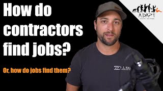 How Do Contractors Find Jobs Explained [upl. by Mcnally109]