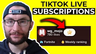 Everything You Need To Know About TikTok LIVE Subscriptions [upl. by Eesdnil157]