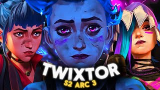 Jinx  Twixtor Scenepack Clips  Arcane S2 ARC3 [upl. by Patin]