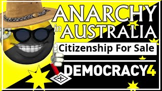 Attempting AnarchoCapitalism in Australia in Democracy 4 Challenge [upl. by Dana]