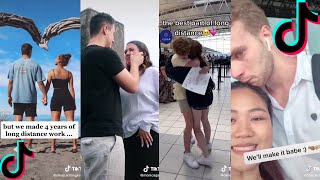 Long distance relationship  I dare you not to cry 😭❤️  Tiktok Compilation [upl. by Refiffej]