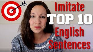 How to Pronounce TOP 10 English Sentences [upl. by Hctub826]