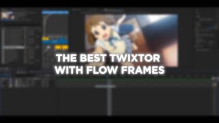 THE BEST TWIXTOR WITH FLOW FRAMES  After Effects advanced twixtor tutorial [upl. by Mauro]