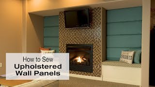 How to Make Upholstered Wall Panels [upl. by Em]