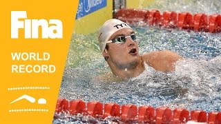 Florent Manaudou  World Record 50m Freestyle  2014 FINA World Swimming Championships Doha [upl. by Arikehs]