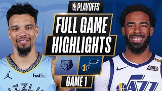 8 GRIZZLIES at 1 JAZZ  FULL GAME HIGHLIGHTS  May 23 2021 [upl. by Perloff]