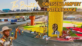 Obetsebi Lamptey Interchange Beautiful Ghanaian Arts on Display [upl. by Reube]