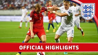 Slovakia 01 England 2018 World Cup Qualifier  Official Highlights [upl. by Corbet]