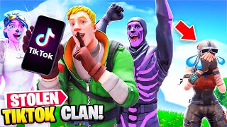 I Stole A Rare Skin TikTok Clan in Fortnite [upl. by Inafit750]