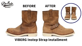 【BenchReBuilt】Viberg Boots  Instep Strap Installment [upl. by Rep428]