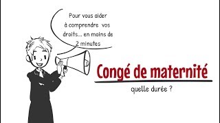 Durée du congé de maternité  comment le calculer en fonction de votre situation [upl. by Reinnej]