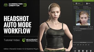 Headshot Plugin Tutorial  Auto Mode Workflow [upl. by Yelrahs]